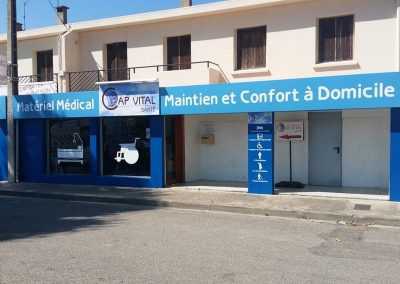 Habillage de façade/ enseigne